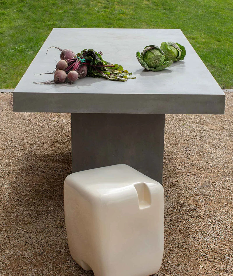 Cobble Tall Side Table & Stool