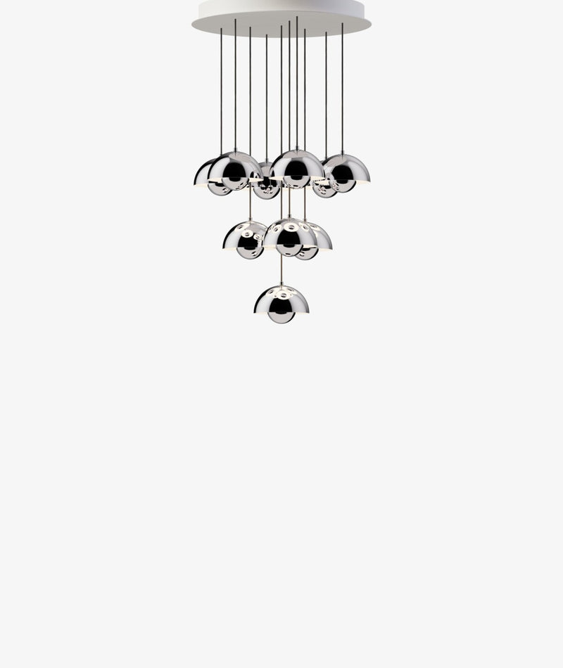 Flowerpot VP10 Chandelier