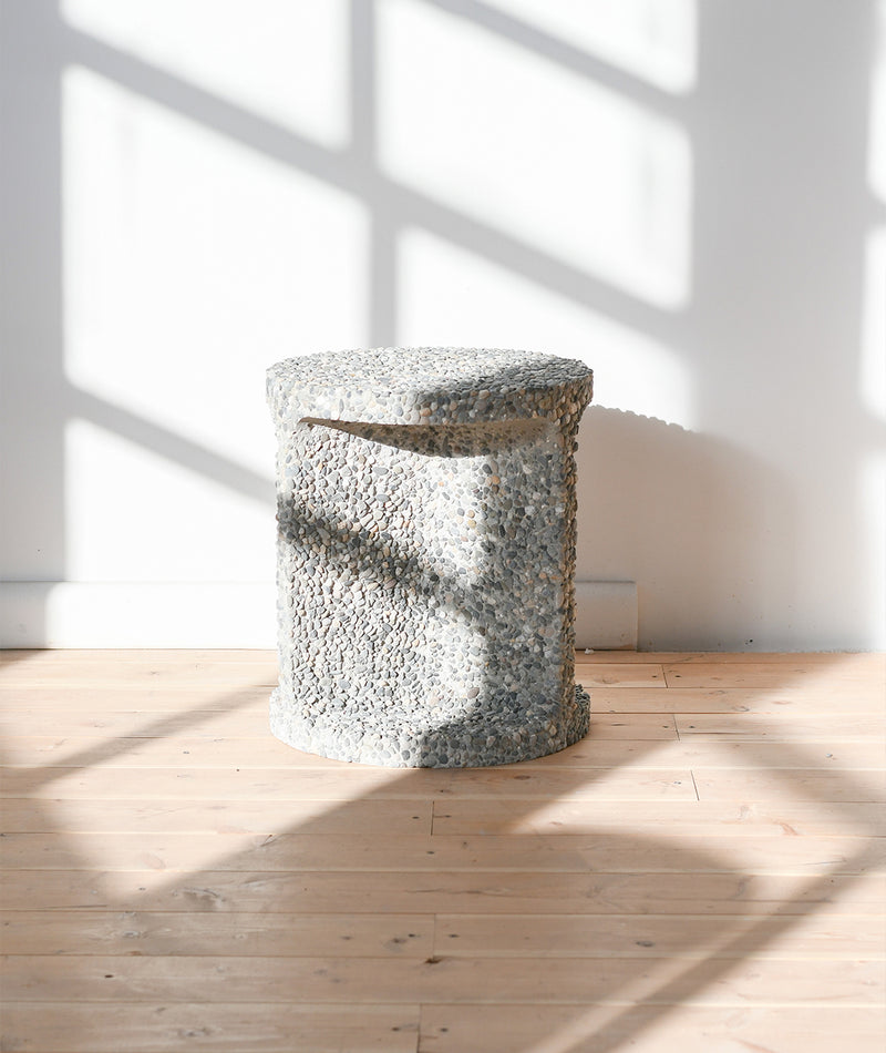 Pebble Dash Neolith Stool