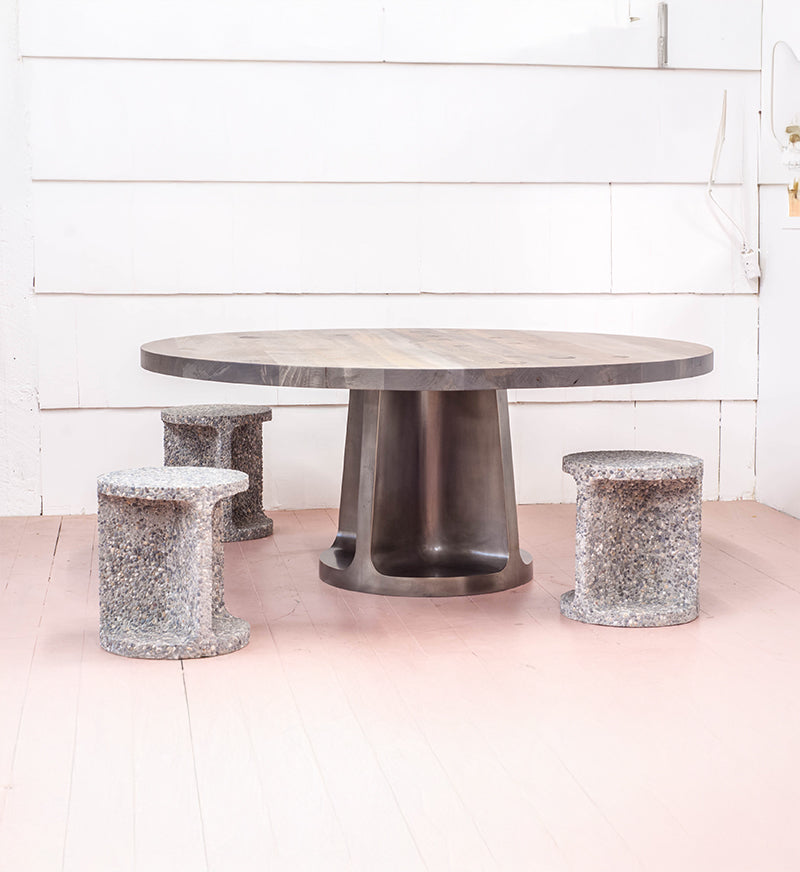 Pebble Dash Neolith Stool