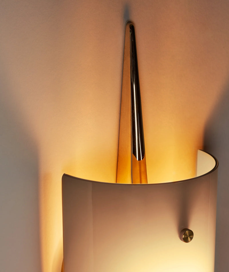 The Laddi Sconce - Cylinder Shade