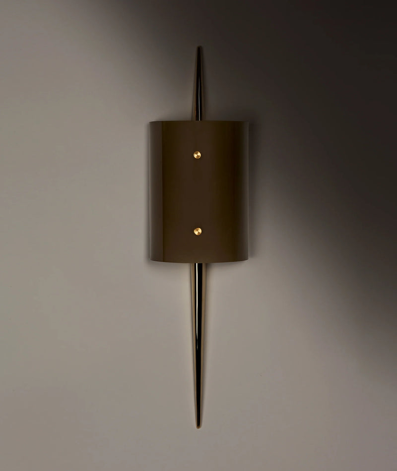 The Laddi Sconce - Cylinder Shade