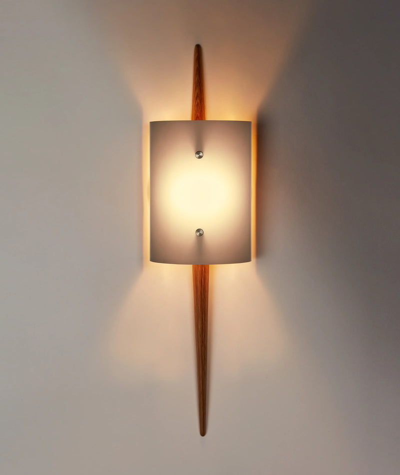 The Laddi Sconce - Cylinder Shade