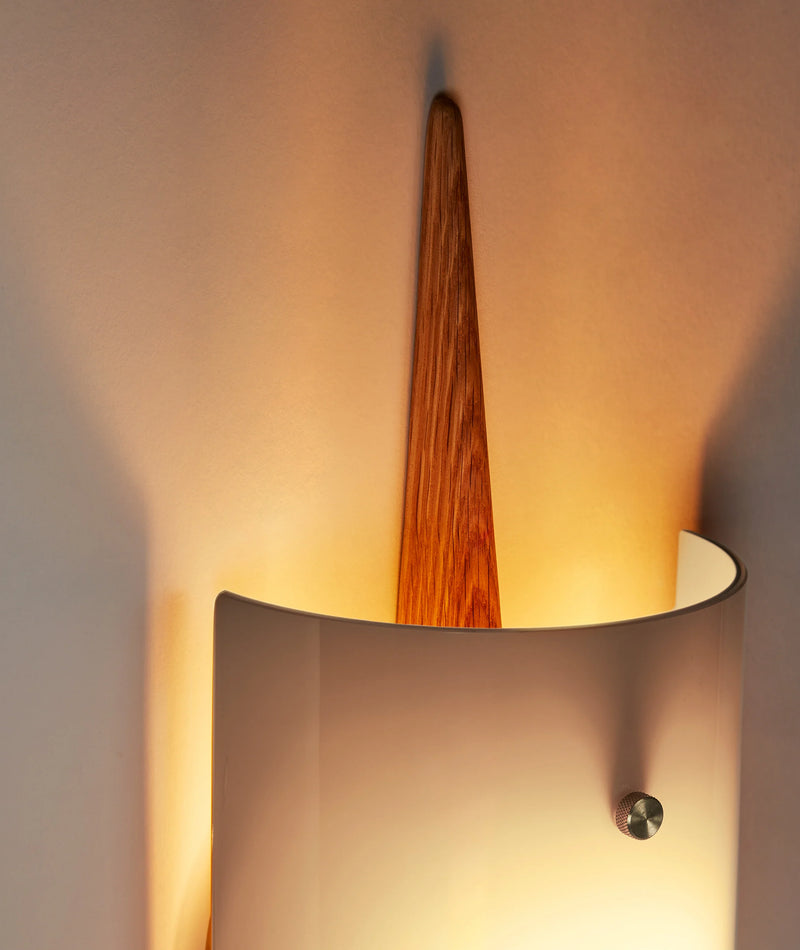 The Laddi Sconce - Cylinder Shade