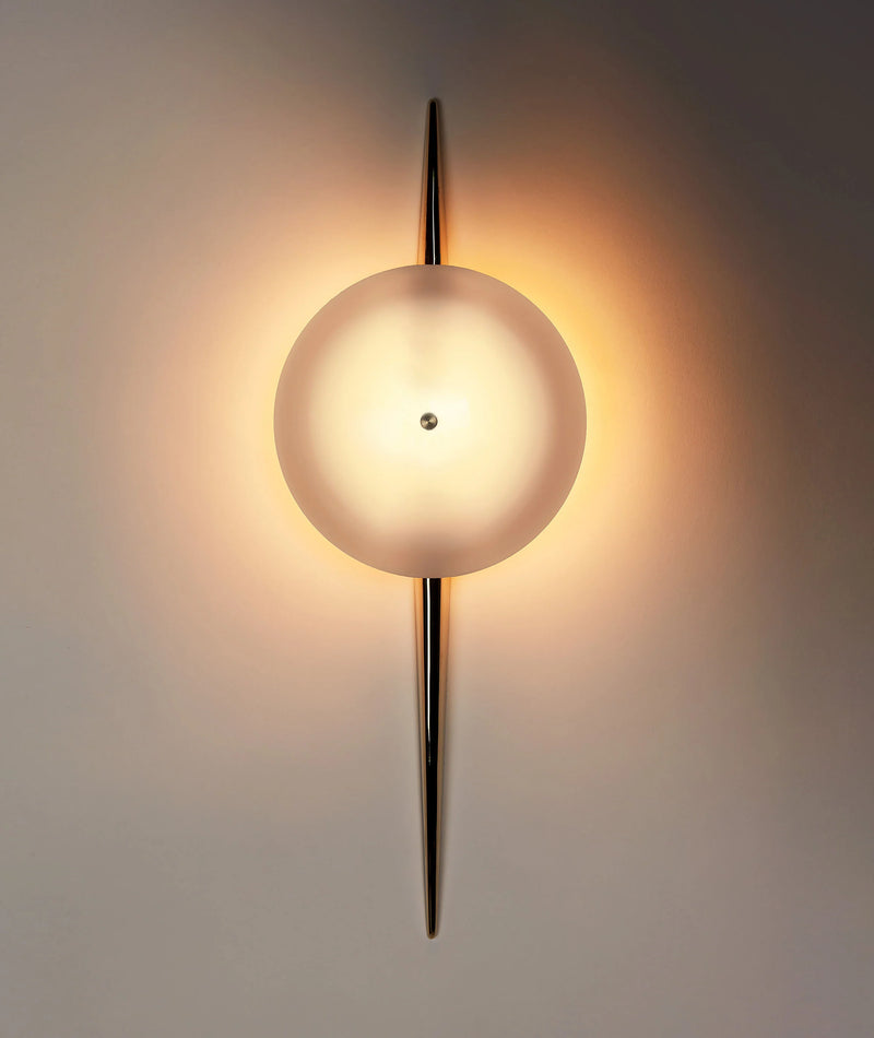 The Laddi Sconce - Round Shade