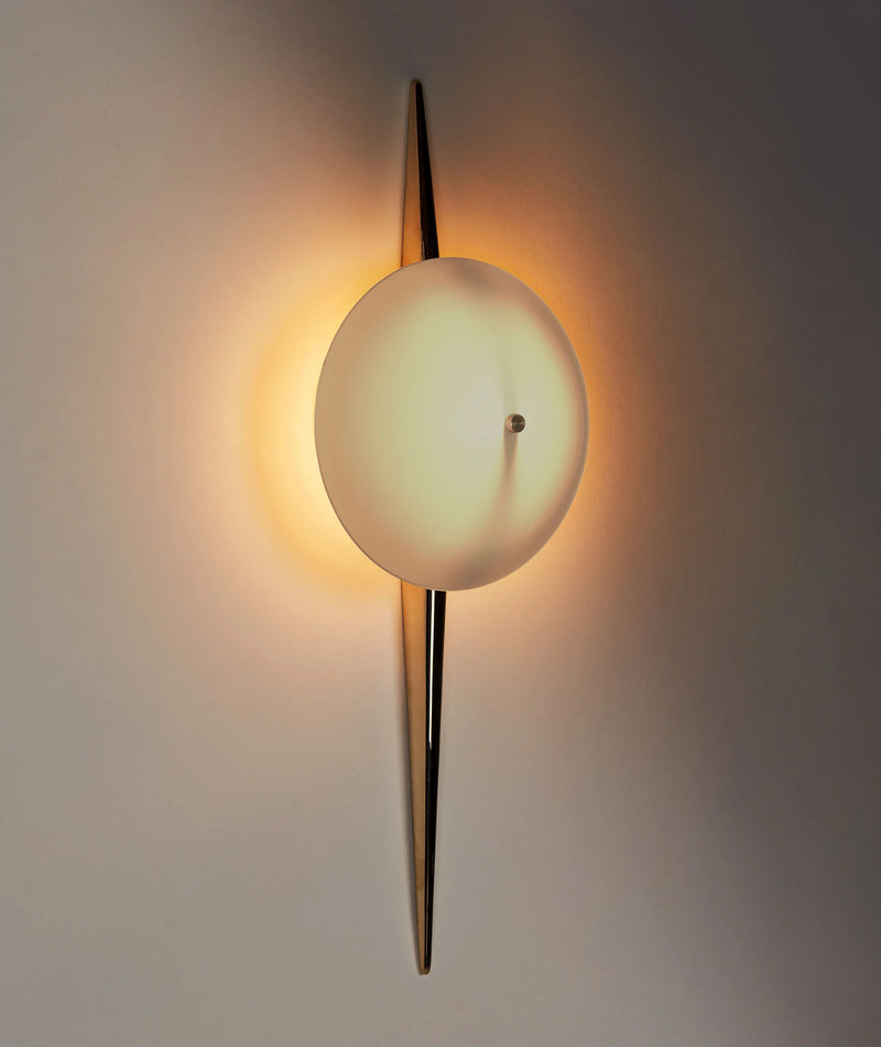 The Laddi Sconce - Round Shade