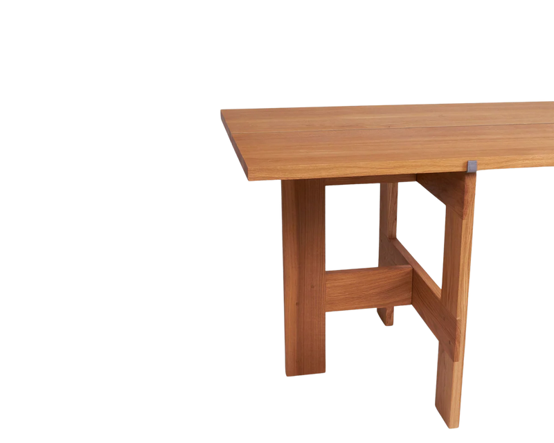 Farmhouse Trestle Table | L220 Planks