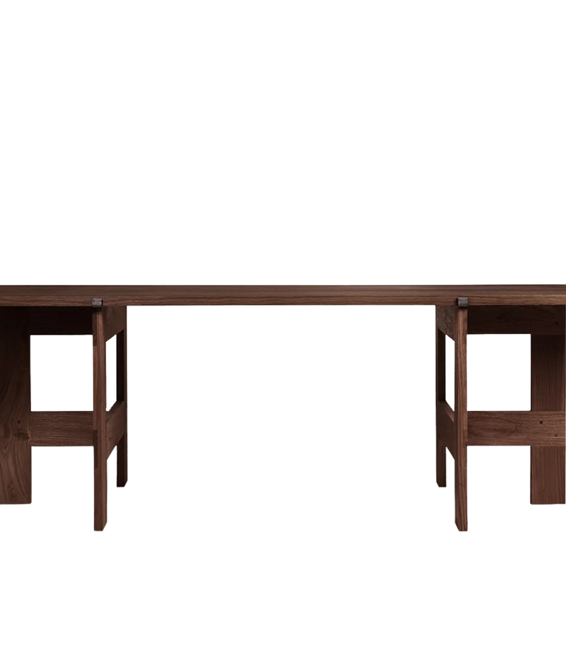 Farmhouse Trestle Table | L220 Planks