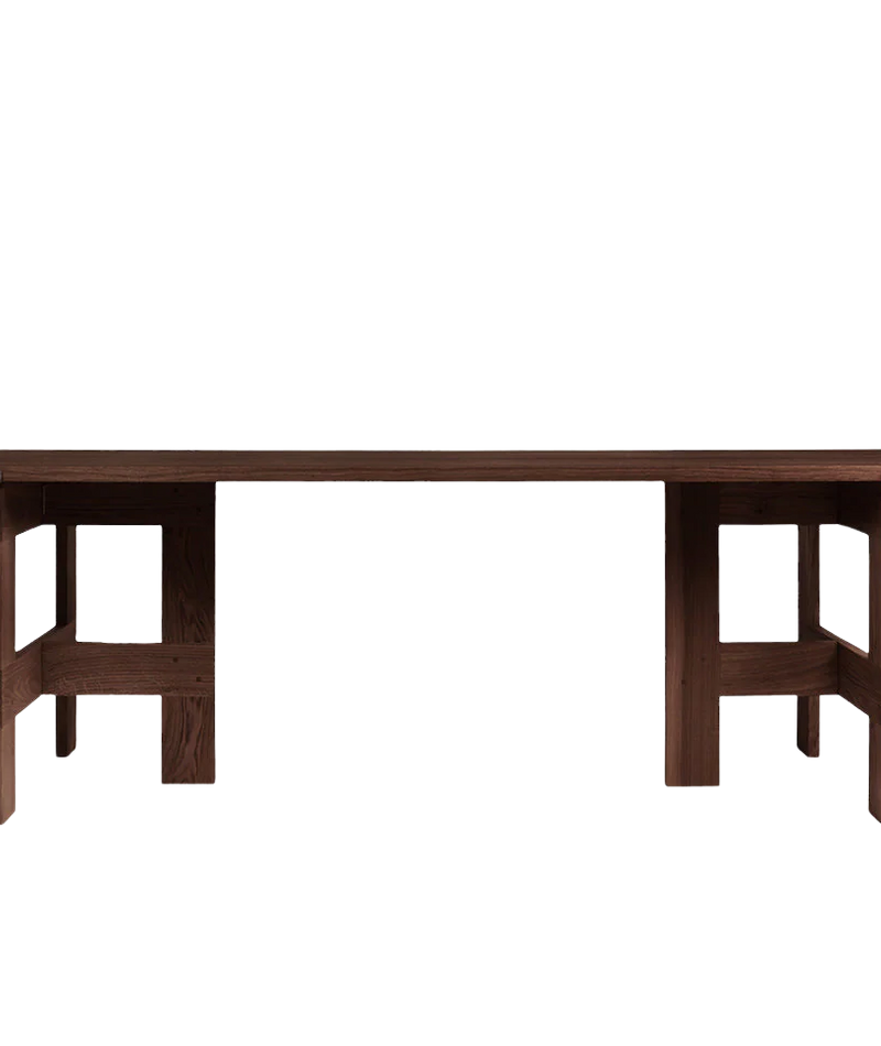 Farmhouse Trestle Table | L220 Planks