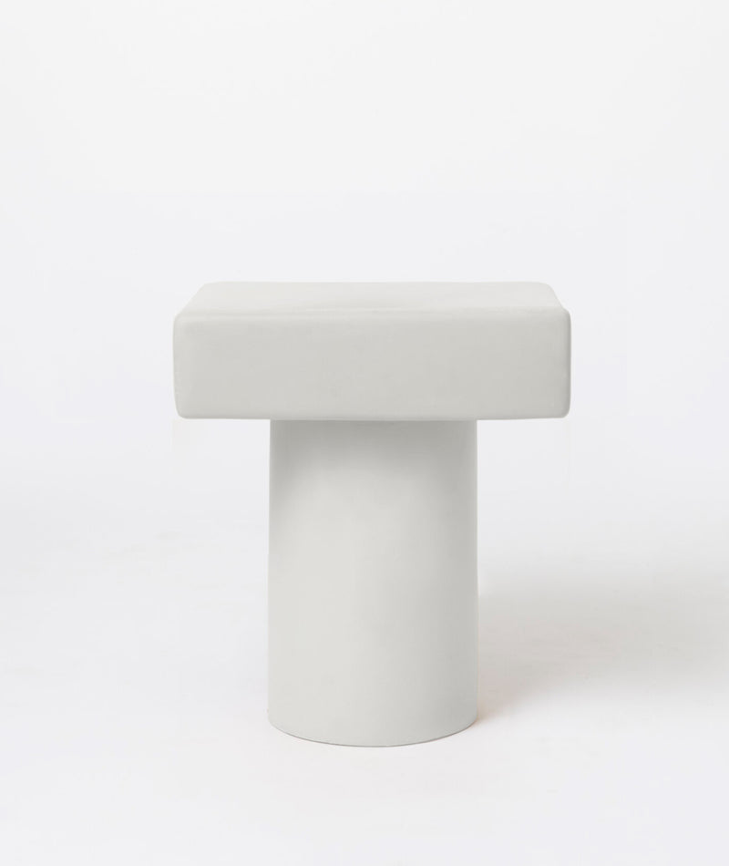 Roly Poly Night Stand / Chalk