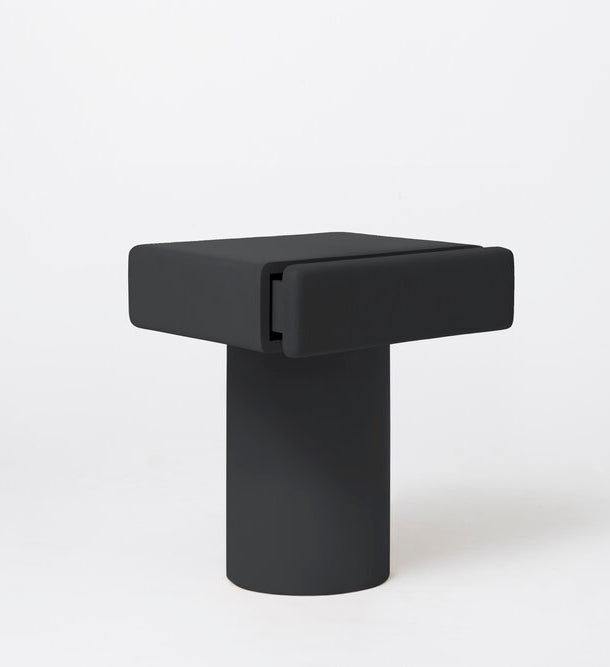 Roly Poly Night Stand / Charcoal