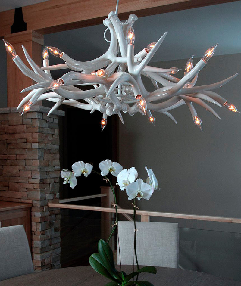 Superordinate Antler Chandelier - 12 Antlers