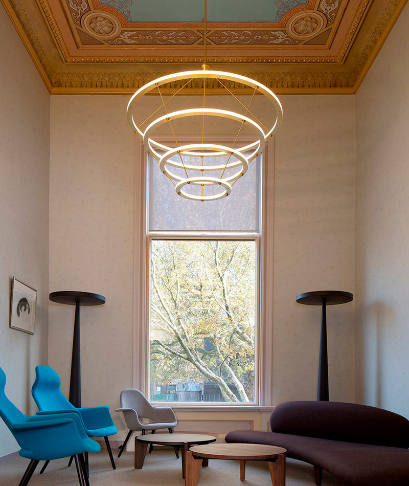 Halo Chandelier - 4 Rings