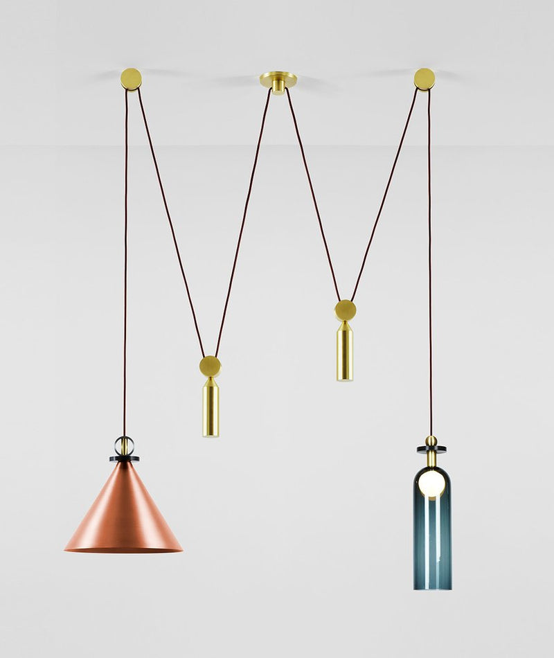 Shape Up Double Pendant