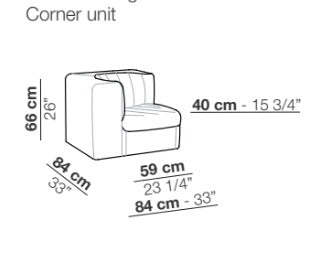 9000 Corner unit