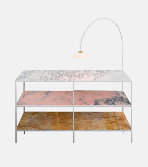 Marble Rack + Lamp